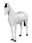 Life Size Display Horse - White