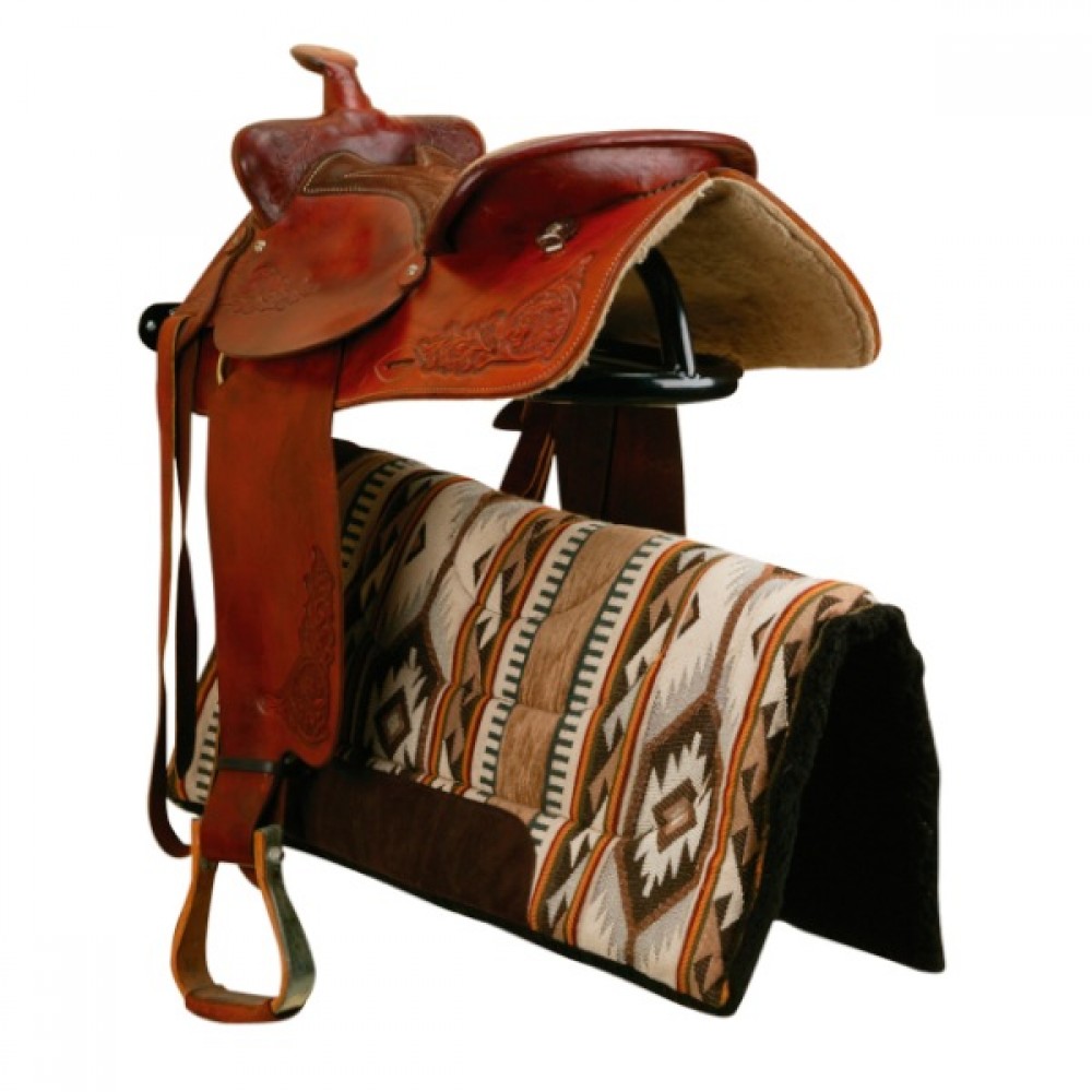 Western Heavy Saddle Rack